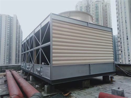 工業(yè)耐高溫型冷卻塔,橫流式方型冷水塔冷卻塔廠家供應…